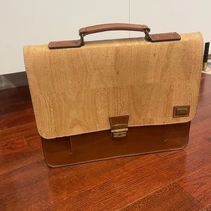 Cork briefcase